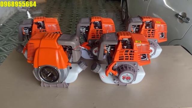 Động cơ xăng máy cắt cỏ 4 thì Misubisi TB43, lắp bơm nước, phun thuốc смотреть онлайн
