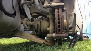 Замена передних колодок Nexia