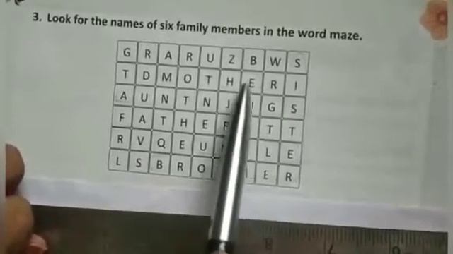 Worksheet related to My family👪 смотреть онлайн