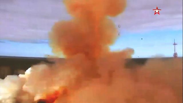 Произведении испытательного пуска межконтинентальной баллистической ракеты "Сармат" смотреть онлайн