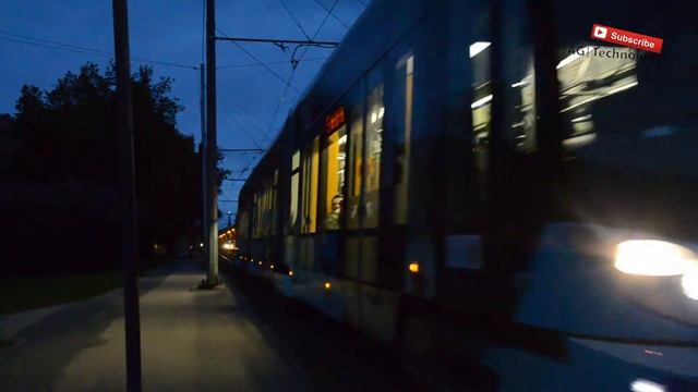 Nikon D5100 video test 18-105mm vr [Night] смотреть онлайн