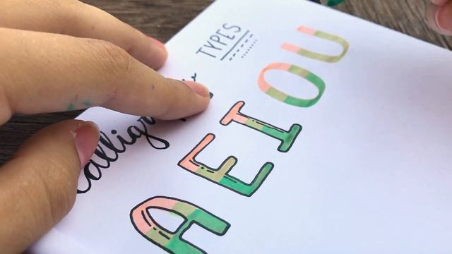 Title hand lettering fonts: 3 ideas! смотреть онлайн
