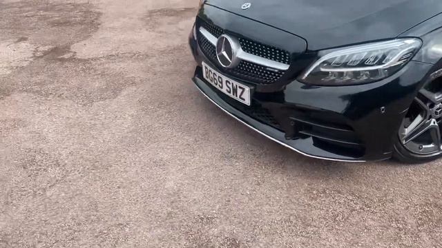 Mercedes C200 Coupe AMG Line смотреть онлайн