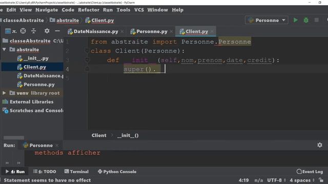 Classe Abstraite, Méthodes abstraite, héritage et polymorphisme смотреть онлайн