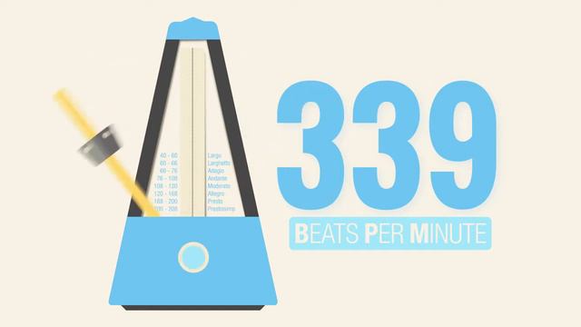 339 BPM Metronome | The BLuetiFuLL MeTRoNoME смотреть онлайн
