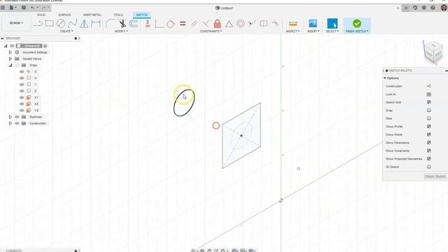 Fusion 360 Tutorial - Lofting and Offsetting Planes in Fusion 360 смотреть онлайн
