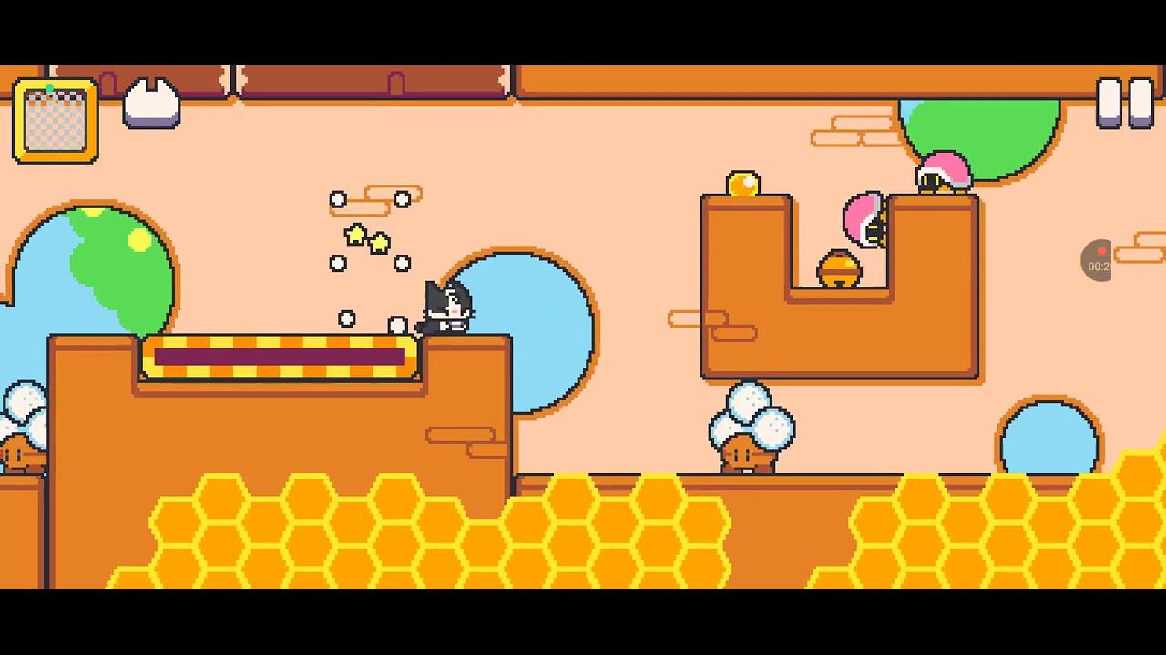 Super cat tales: Paws Speedrun level 1-4 смотреть онлайн