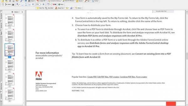 How to delete / add pages from PDF in Adobe Reader