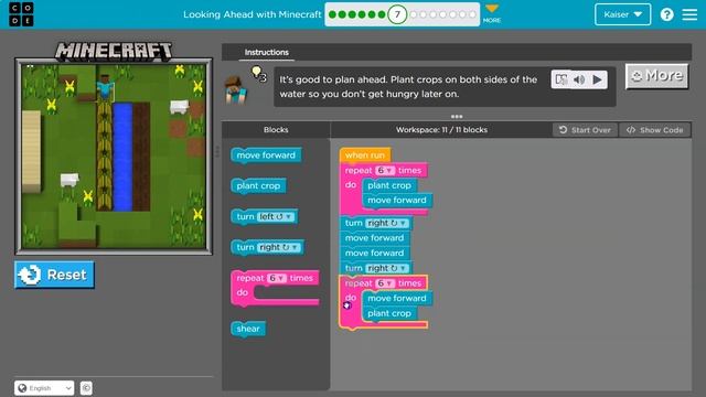 Code.org Express Lesson 14 Looking Ahead with Minecraft | Answers Explained | Course C Lesson 13 смотреть онлайн