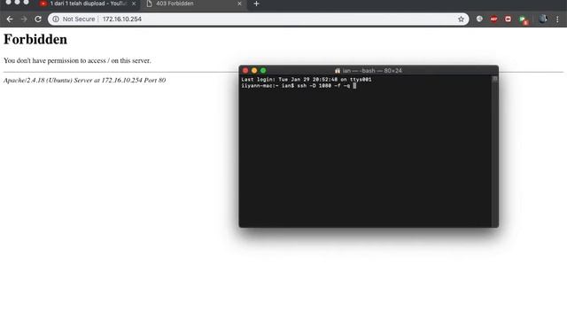 Tutorial SSH Tunneling di Command Line Bahasa Indonesia смотреть онлайн