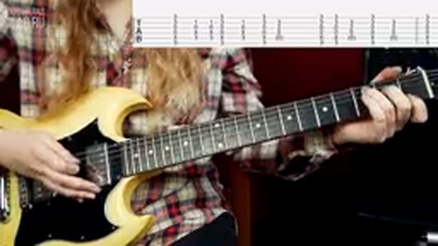 Как играть AC/DC You Shook Me All Night Long на гитаре смотреть онлайн