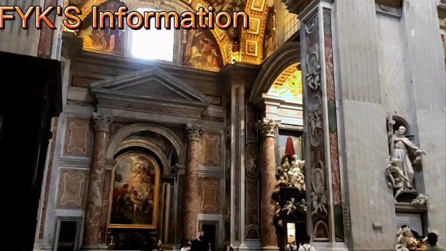 Vatican city St. Peter's Basilica смотреть онлайн