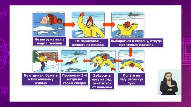 Познание мира. 4 класс. Моя безопасность во время катаклизмов /13.01.2021/ смотреть онлайн