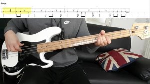 Smokie - Needles And Pins - Bass cover with tabs