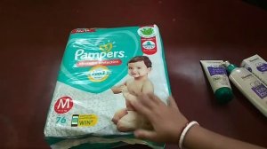 Firstcry Shopping Haul / Pampers Diaper pants / Himalaya Baby Cream, Body Lotion & hair Oil Review