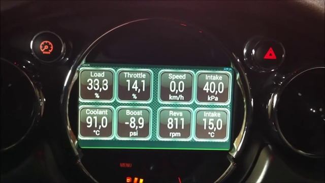 OBD2 on my Mini Cooper S R53 navigation monitor. смотреть онлайн