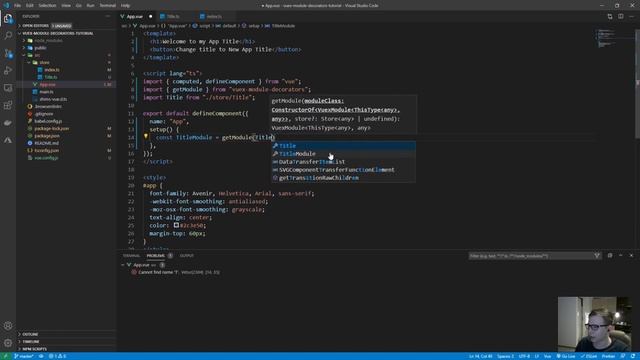 VueX 4 With Typescript And Decorators | Tutorial смотреть онлайн