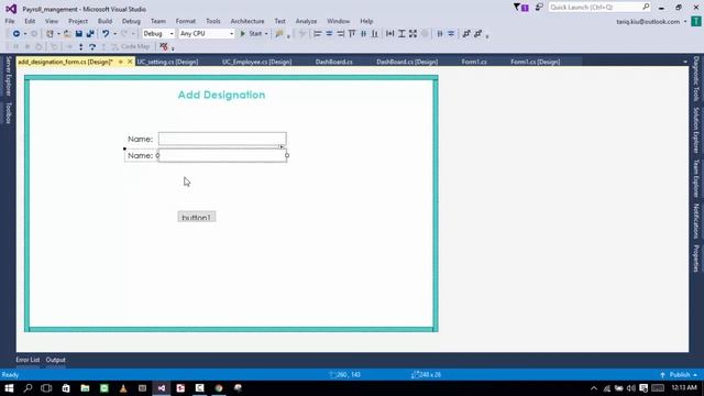 C# - Payroll Management System part 2 (Add Configuration Details ) смотреть онлайн