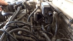 Замена клапана холостого хода на Mazda Demio