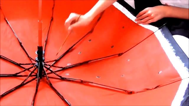 Зонт-арбуз своими руками / Umbrella watermelon with his own hands смотреть онлайн