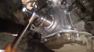 Приспособление для запрессовки ступицы шкива коленчатого вала ЗМЗ 409 Евро3 с упорным подшипником