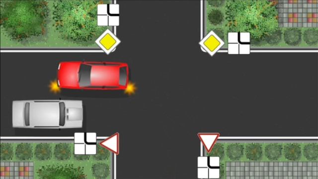 В какой последовательности проедет перекрёсток каждый Автомобиль?? смотреть онлайн