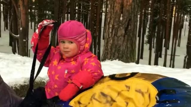 Зима 2016 Святик на лыжах. смотреть онлайн