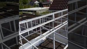 Теплица своими руками. Размер 10х6 метров. Удобная теплица.