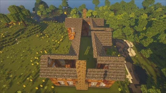 [Minecraft] English Country House ☕? | Part I | CIT Resource Packs смотреть онлайн