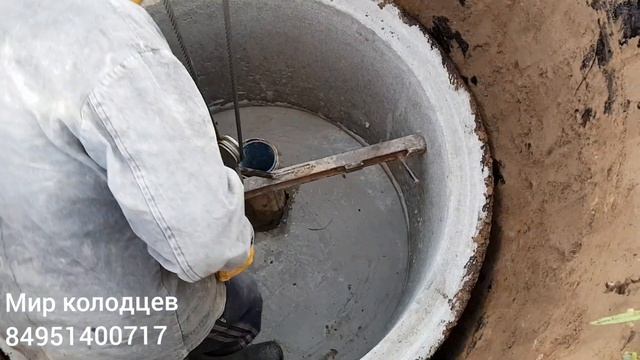Периливной септик из жби колец,канализация для дачи,кессон из жби колец для скважины смотреть онлайн