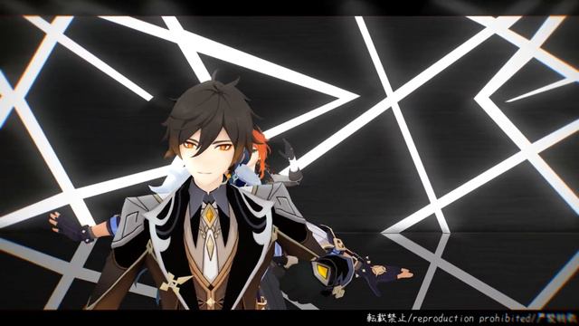 【Genshin Impact MMD】劣等上等 (Bring It On) model dl【Diluc・Kaeya・Childe・Zhongli】 смотреть онлайн