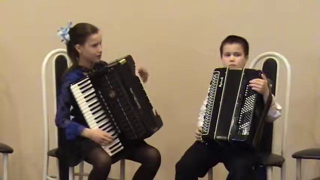 Дуэт БАЯН и АККОРДЕОН Парижский каскад Мария и Егор АЛЕКСЕЕВЫ 12 05 2010 480p смотреть онлайн