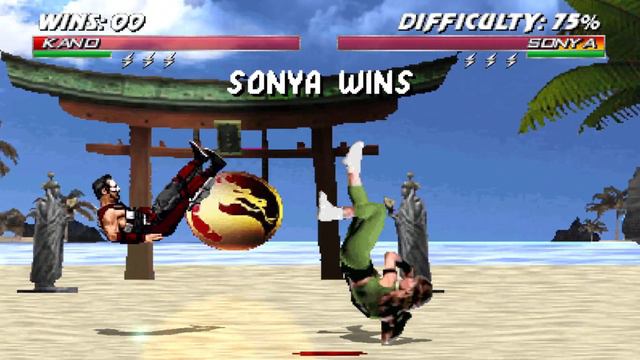 Mortal Kombat Project & KANO vs SONYA (Fatality) смотреть онлайн