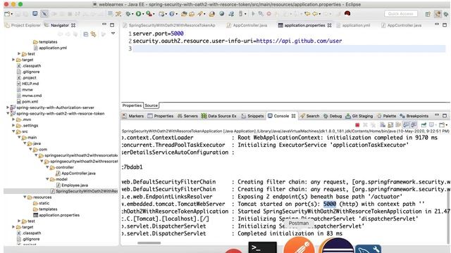 Spring Security | Spring Boot Oauth2 Security With Github And Resource Server Impl | Part 25 смотреть онлайн