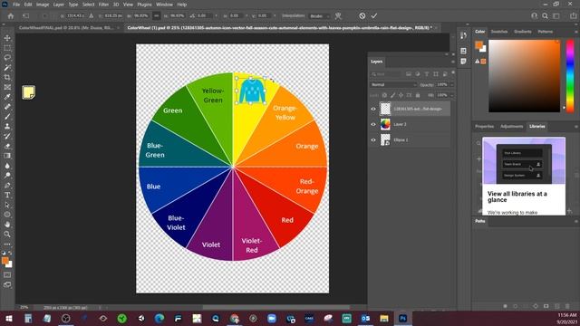 Fall Color Wheel смотреть онлайн