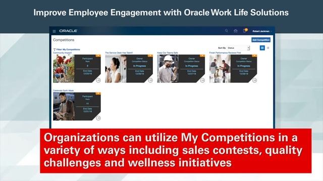 Improve Employee Engagement with Oracle Work Life Solutions смотреть онлайн