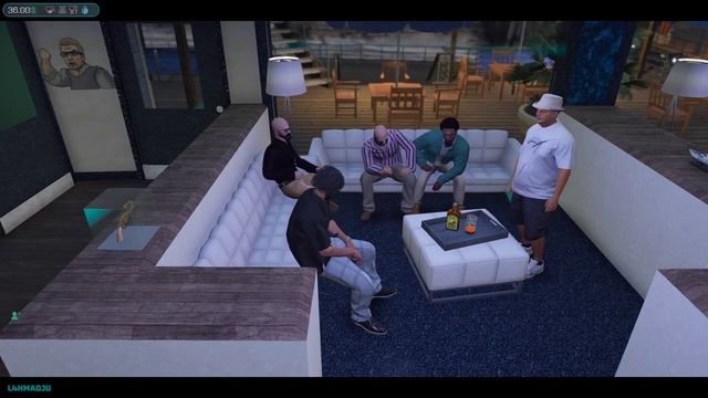 LAHMADJU 12 Смиту подарили жилье и тачку нервы сдают GTA Hard RP Лахма