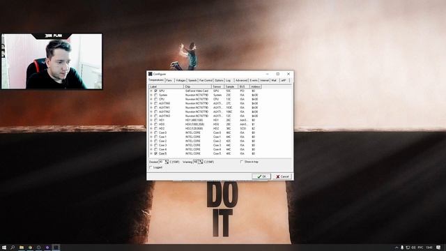 Настройка SpeedFan, материнская плата HUANANZHI, Kllisre.