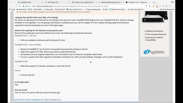 FreeNAS Corral Discontinued?!? смотреть онлайн