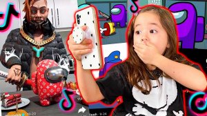 АНЯ В ШОКЕ ОТ ЭТИХ ВИДЕО ПРО AMONG US