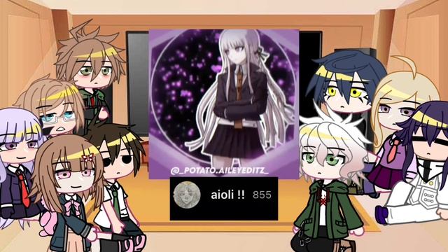 Danganronpa characters react to themselves//1/3// (Trigger happy havoc) смотреть онлайн