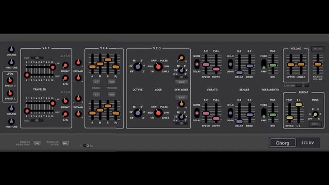 Free Korg 800DV Synthesizer VST Emulation смотреть онлайн