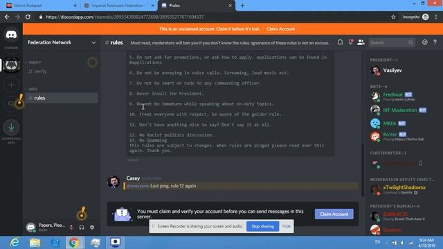 Roblox Papers, Please (Border City) Discord Server! | Official смотреть онлайн