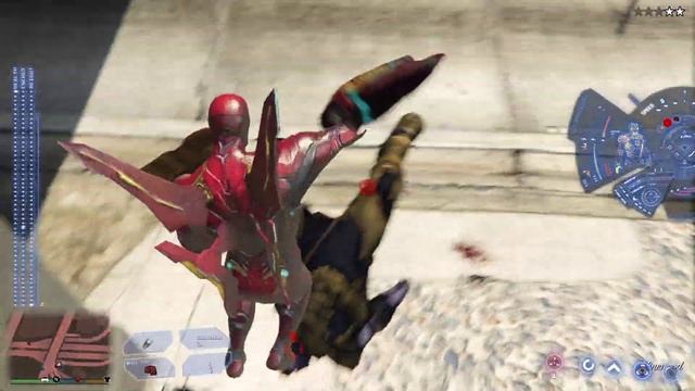 GTA 5 Iron man VS Thanos Infinity War смотреть онлайн