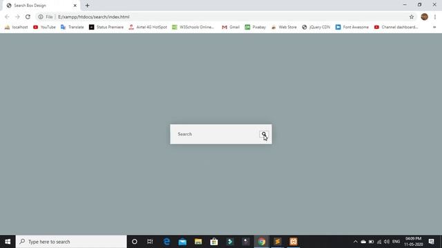 Create an Awesome Responsive Search Box Design Using HTML and CSS | With Hover Effect смотреть онлайн