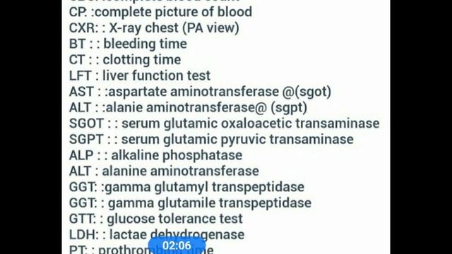 Full Form Of Laboratory Test Name. смотреть онлайн