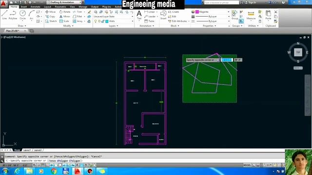 Autocad /Creating Leyar in autocad/ autocad Lehr's lesson 23 /Autocad tech by / Eng Sabir Hussain смотреть онлайн