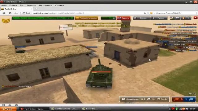 танки онлайн гайд по игре на хорнет+рельса от PORTS смотреть онлайн