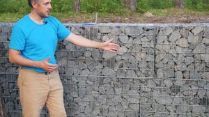 Какие виды габионов бывают и как их укладывать? Укрепление склона, подпорные стены