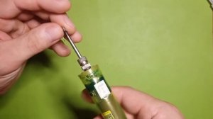 Самодельный паяльник на аккумуляторе 18650